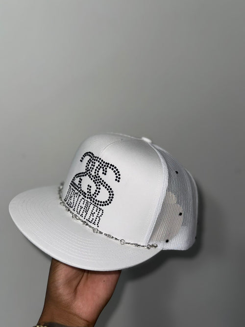 2SS DESIGNER WHITE AND BLACK HATS